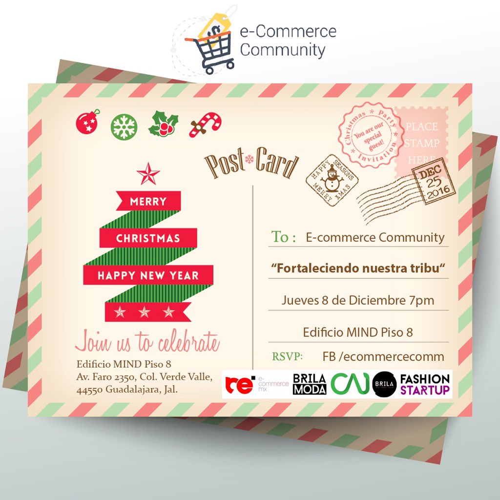 ecommercecomm's tweet photo. Los invitamos a nuestro último Meetup del año este próximo 8 de Diciembre en el #MIND a las 7pm https://t.co/oeAeWUMEBX
