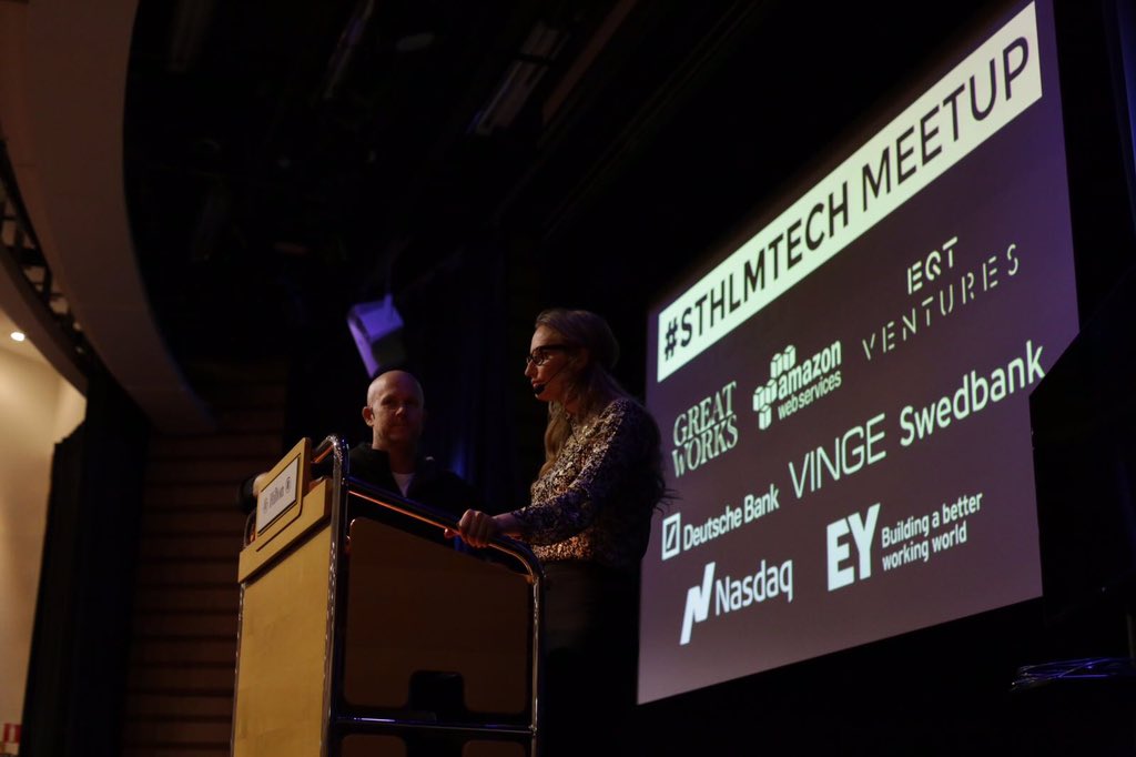 COOLinAREA's tweet photo. We're today at @STHLMTech to learn more about the startup scene in this great city, Stockholm #sthlmtech https://t.co/hmiRL067iE