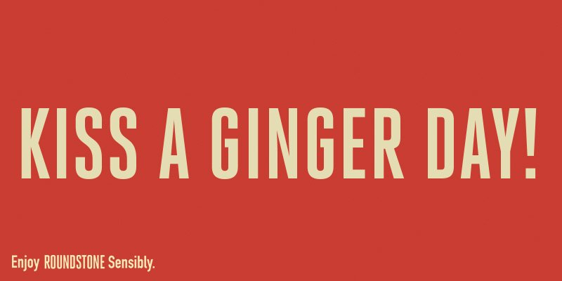 RoundstoneAle's tweet photo. Ginger lads, today is your day. #KissAGingerDay
Enjoy Roundstone Ale responsibly. https://t.co/tifdkolWzA