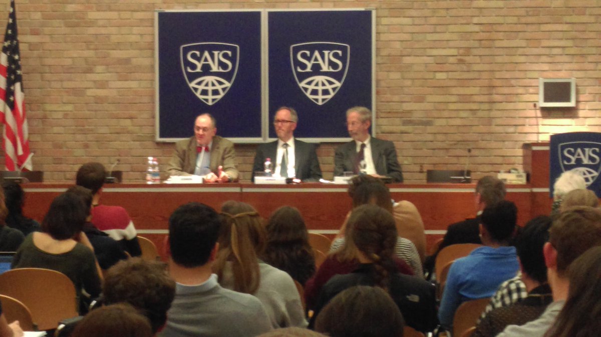 Reflections on the US elections  #EliotCohen  #DavidUnger  #ErikJones   <a href="/SAISEuropeBlog/">SAIS Europe Blog</a> <a href="/SAISHopkins/">Johns Hopkins SAIS</a>  at SAIS Europe Open Day in #BOLOGNA