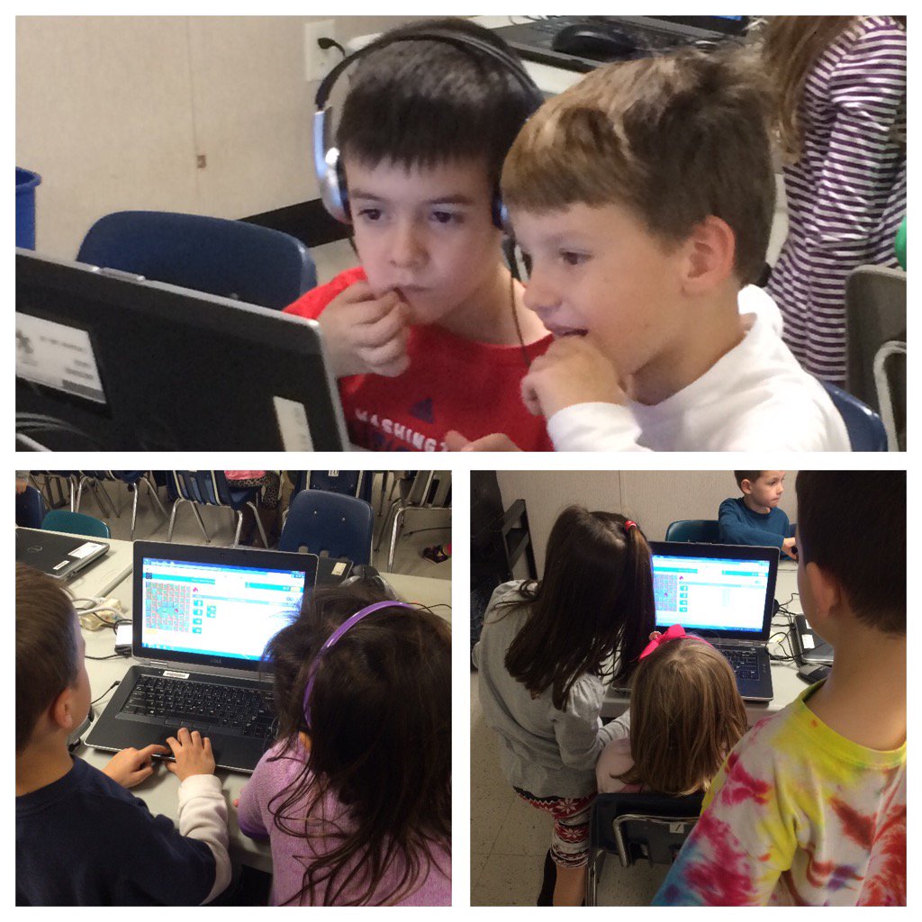KentGardens's tweet image. First grade showing their focus as we collaborate on our Hour of Code #fhes #FCPSCode