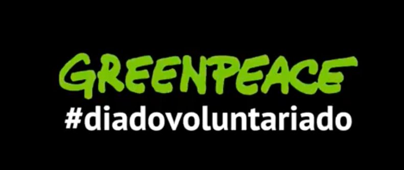 VolunteeringLab's tweet image. Obrigado a todos os voluntários do @GreenpeaceBR!! youtu.be/ZLuf2_1S5aQ #GlobalApplause #IVD2016 #DiaDoVoluntariado