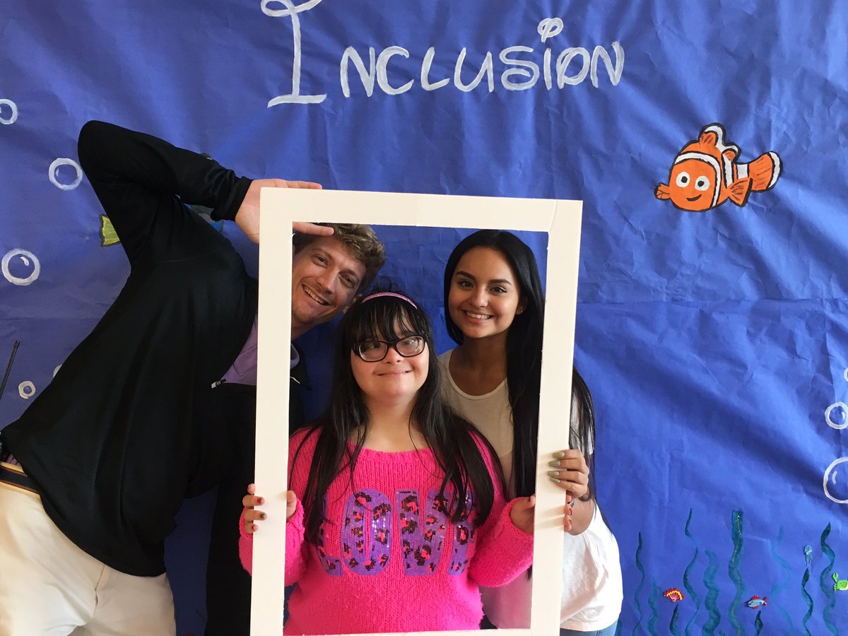 ccbestbuddies's tweet photo. Happy inclusion week!💙today's theme was Nemo!  #DayOne https://t.co/mJBM5gx6Oj