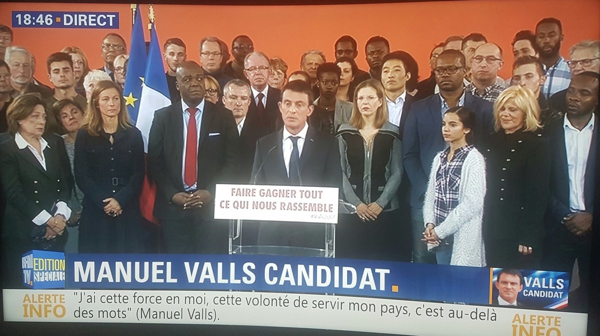 s_assbague's tweet image. Valls, 2009 : "tu me mets quelques blancs, white, blancos"

Valls, 2016 : "tu me mets des noirs, des arabes &amp;amp; des asiats pour la photo hein"