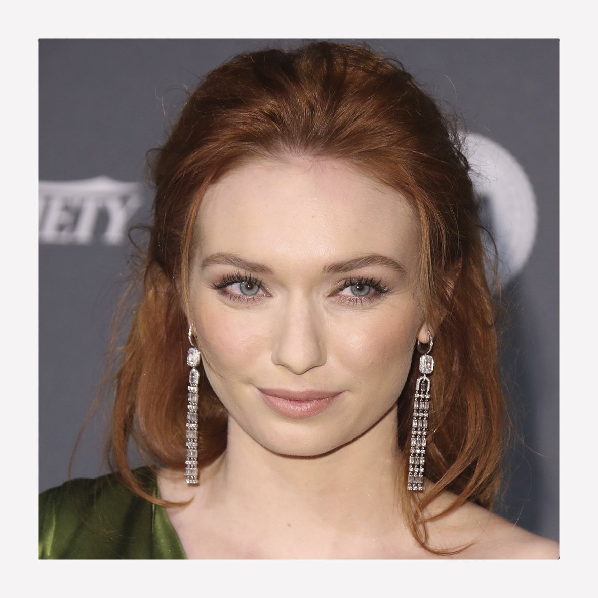 #Poldark’s lovely #EleanorTomlinson wearing #Boodles #Ashoka #diamond ‘Thrilliant’ earrings at the BIFAs last night.