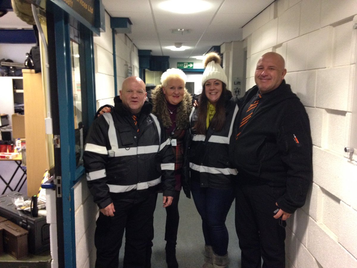 All set to join Tactical Option Security with warm food for the homeless.