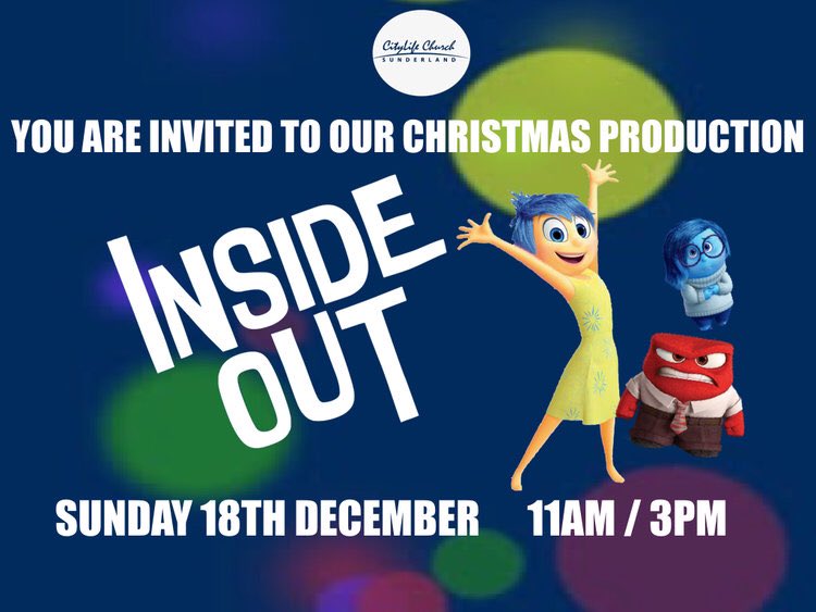 Have you registered for our Christmas Production on 18th December yet? If not, click here to get your free tickets clcsunderland.org/joy