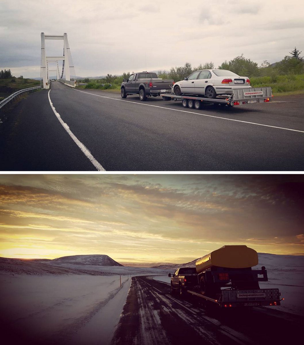 Indespension_'s tweet photo. Sent in by Óskar Kristófer. Our CT out on the road in Iceland! #Servingapurpose #Adventure #Cars https://t.co/IU9BtNIDEv