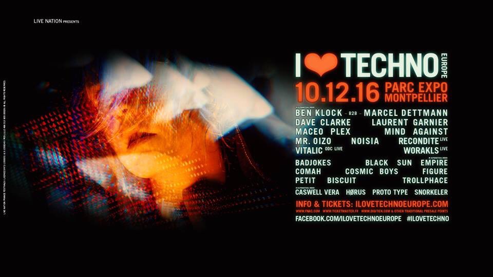 GhislainBalsan's tweet photo. #Montpellier loves techno ! Au moins 20 000 personnes sont attendues à la 6ème édition du festival #ILT2016 au Parc Expo samedi 10 décembre! https://t.co/sFKqz3cstl