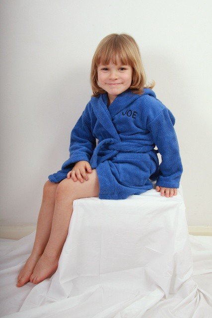 Personalised kids bathrobes from £10 in Egyptian Cotton! #Xmas #gift