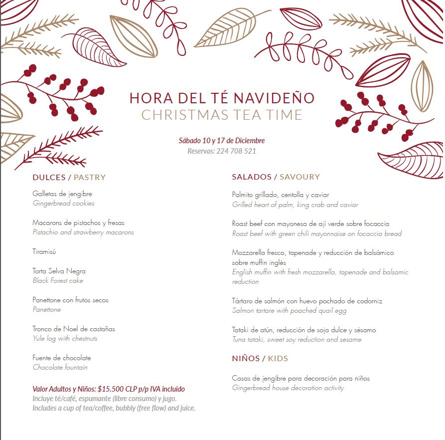 LorenzoSolanoP's tweet photo. Nuestro especial #ChristmasTeaTime junto a deliciosas casitas de jengibre para decorar @RCSANTIAGOCHILE 🎁 https://t.co/Vw2M6TYMwn