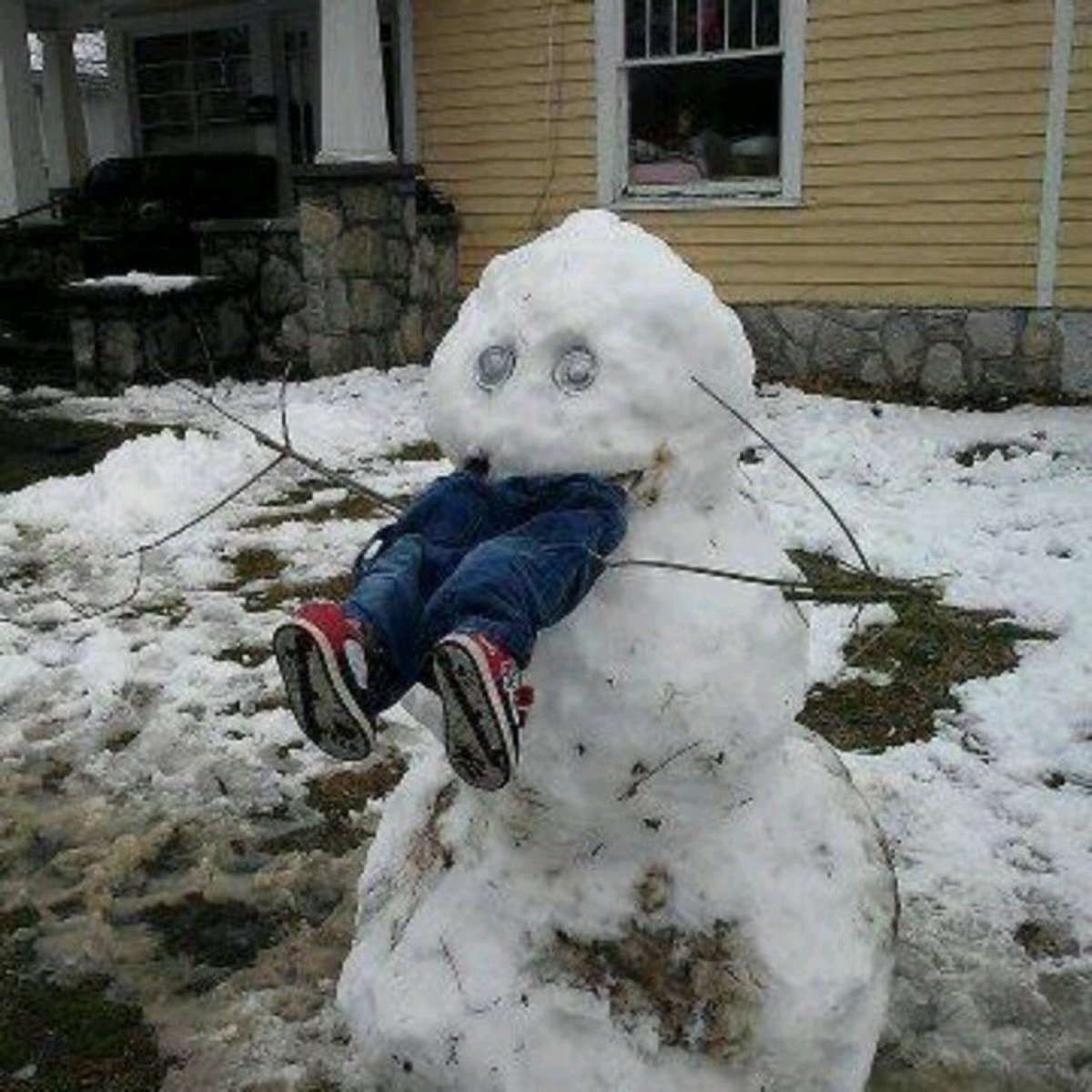 Best snowman ever.