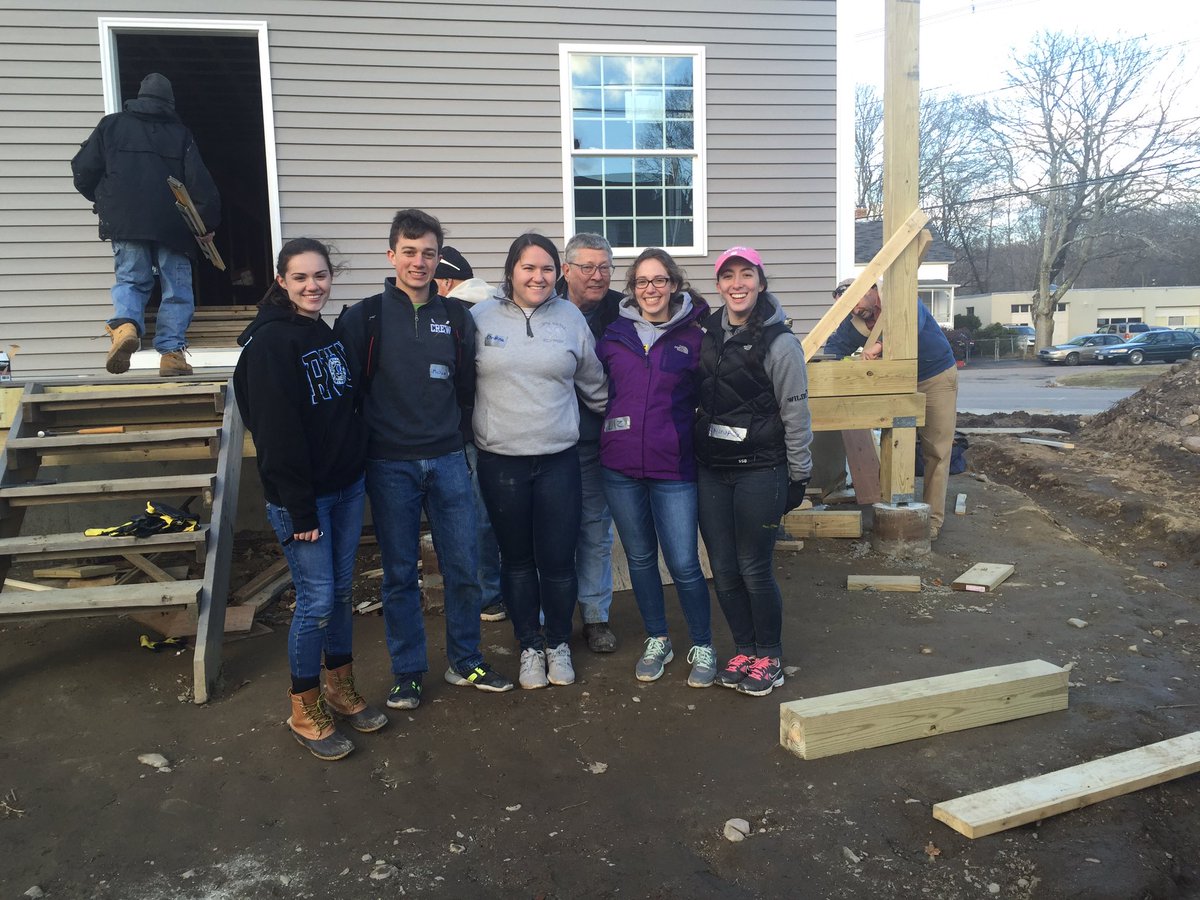 RWUHFH's tweet photo. A few habitat members were apart of the Attleboro, MA weekend build on Saturday. Great job to everyone who attended! https://t.co/DSv7v1oRGx