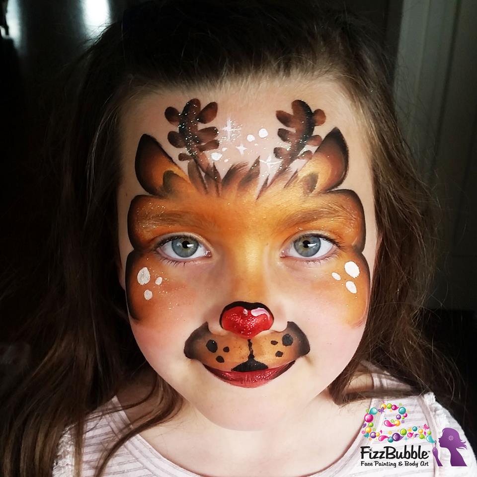 SillyFarm's tweet photo. #MondayMotivation! Tis the season for peppermint slice and everything nice. Love this beauty by #fizzbubble #faceart #facepainting #holidays https://t.co/ZBOlJz87eP