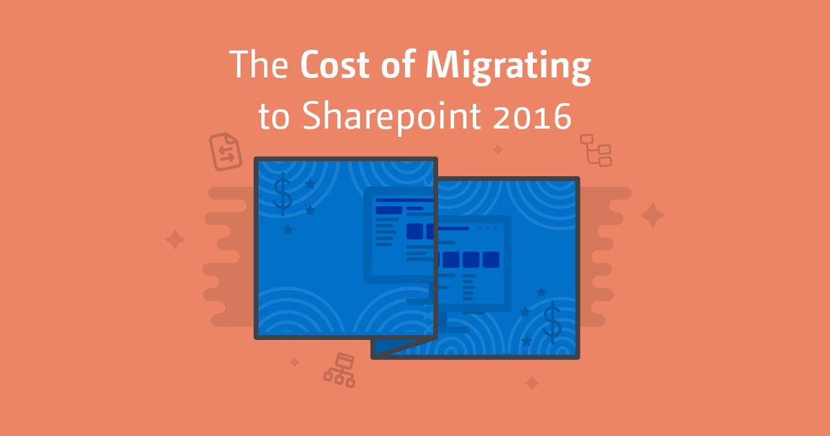 sharegatetools's tweet image. Costs vs Benefits: Migrating to #SharePoint 2016 bit.ly/2gqau9I