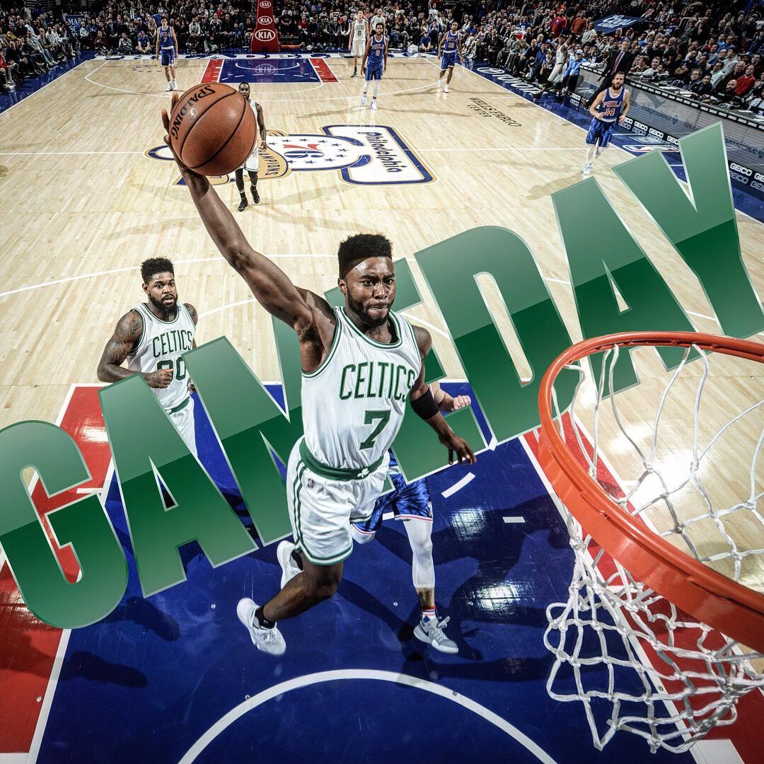#Celtics game day in Houston. Tip-off at 8 p.m. https://t.co/4c9nusz05F
