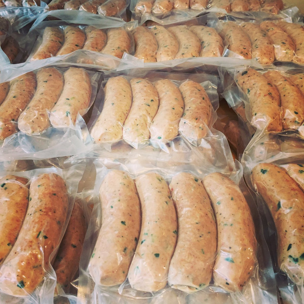 cochonbutcher's tweet image. #boudin, anyone? #inthecase #dailyproduction #makingmeat #makingsausage #makingdreamscometrue