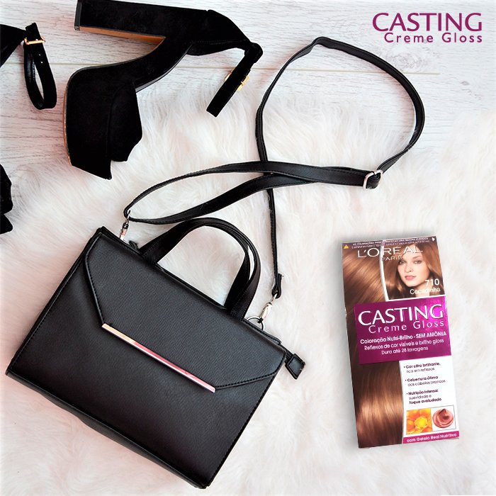 LorealParisBR's tweet photo. A cor de cabelo certa faz todo look ficar mais poderoso. 👠Estamos apaixonadas pelo novo Cocadinha 710 de #CastingBrasil! E vocês? https://t.co/kPuQEvkrY4