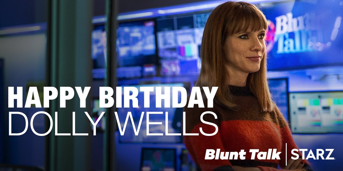 BluntTalk_STARZ's tweet photo. Raise a glass to @DollyWells, whom we love from head to toe! #BluntTalk https://t.co/csvx4mb8P4