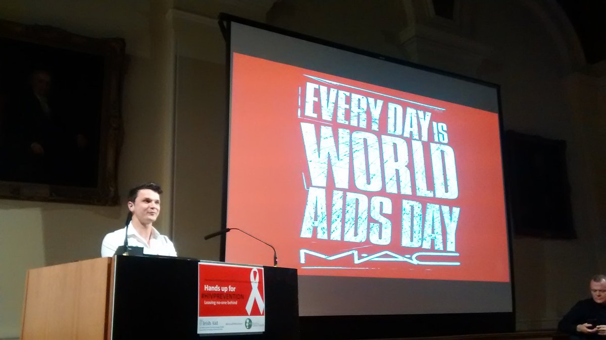 Passionate advocate &amp; activist @Robbie_Lawlor commences! #AnnualFMKLecture #HIVprevention <a href="/RCPI_news/">Royal College of Physicians of Ireland</a> <a href="/Irish_Aid/">Irish Aid</a>