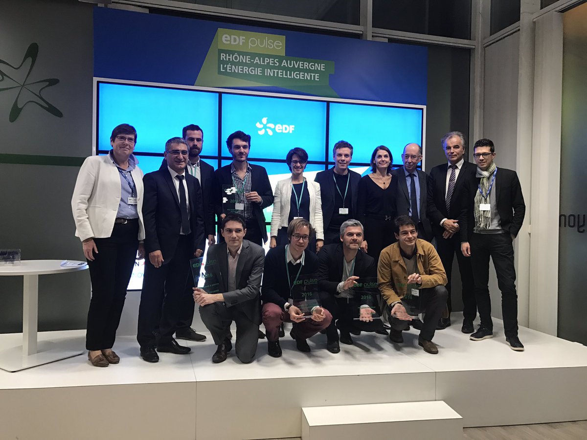 Felicitations à tous les lauréats #EDFPulse Rhône-Alpes Auvergne!