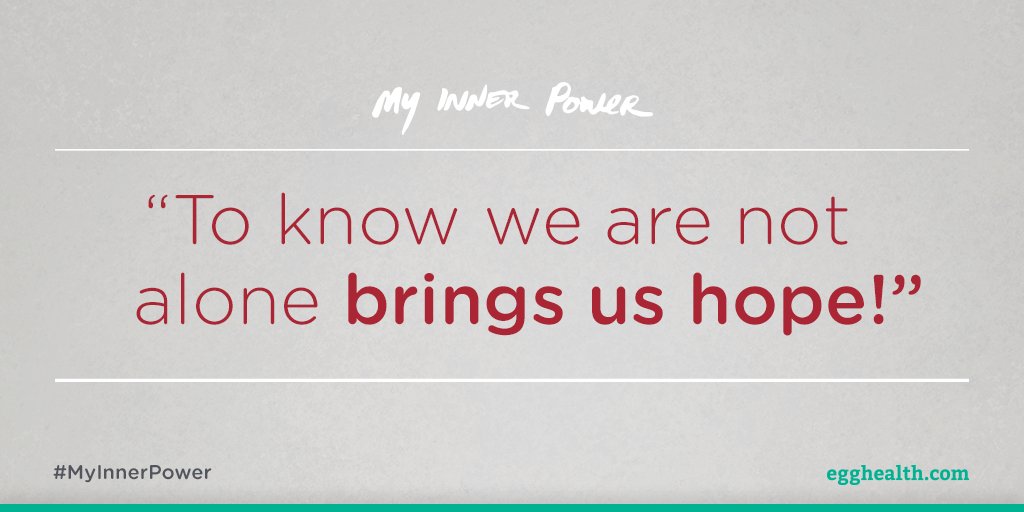What gives you hope? Share your #MyInnerPower story with others in their #IVF journey at bit.ly/2g14VS2