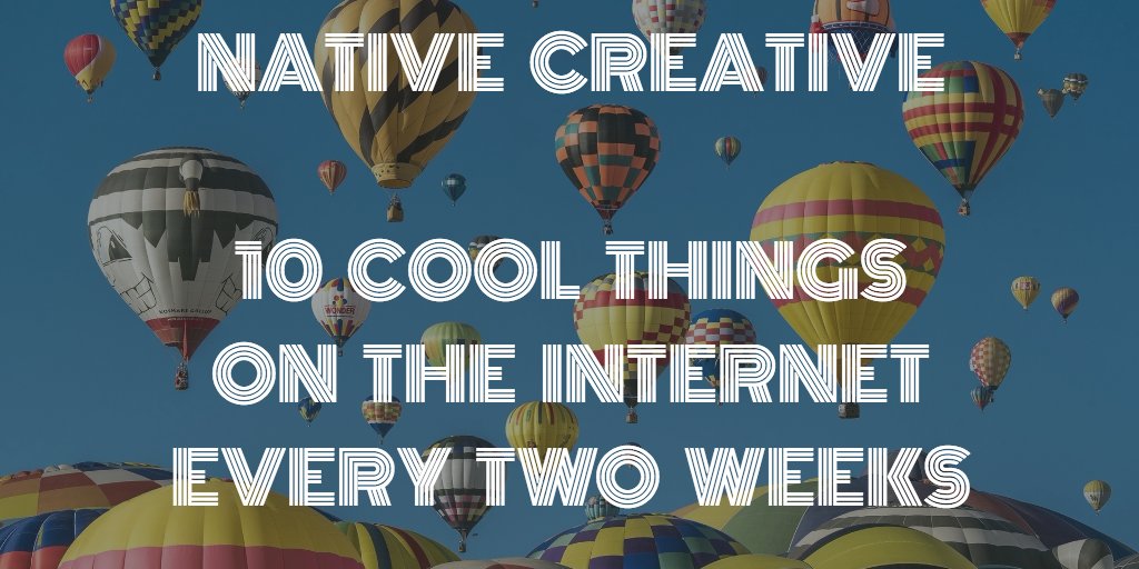 Figmints's tweet image. This week's #NativeCreative features an @Airbnb spoof site, a brilliant @Spotify ad campaign, and so much more.. bit.ly/2g2Uj0c