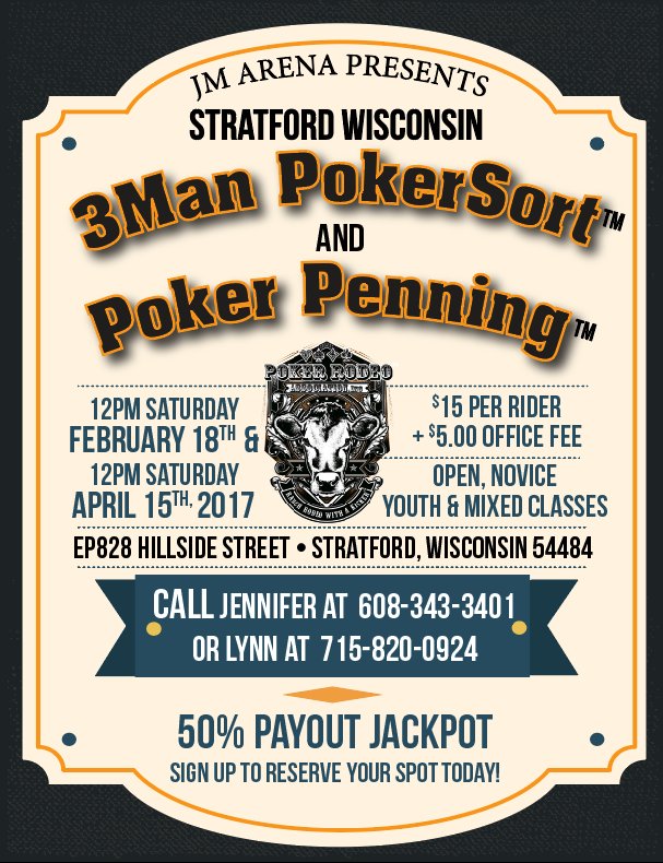 PokerRodeo's tweet photo. Welcome Wisconsin! https://t.co/Z8v2JQLgWk