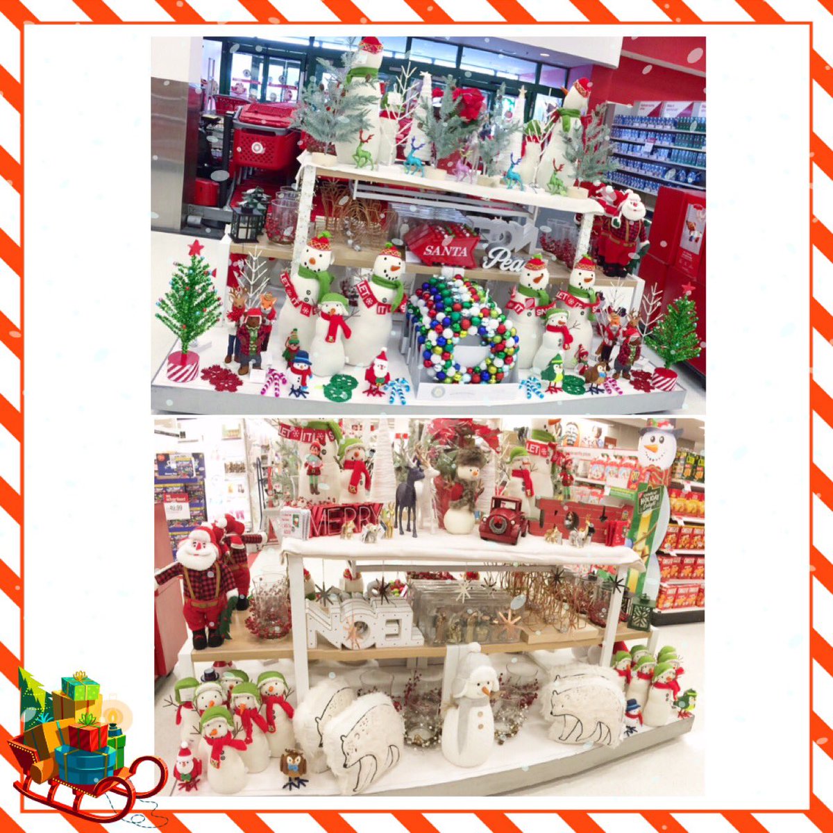 Had fun remerching our holiday tables this morning! #merrychristmas #christmasspectacular #VML #targetchristmas #comeandgetit #t1191 🎄🎅🏻