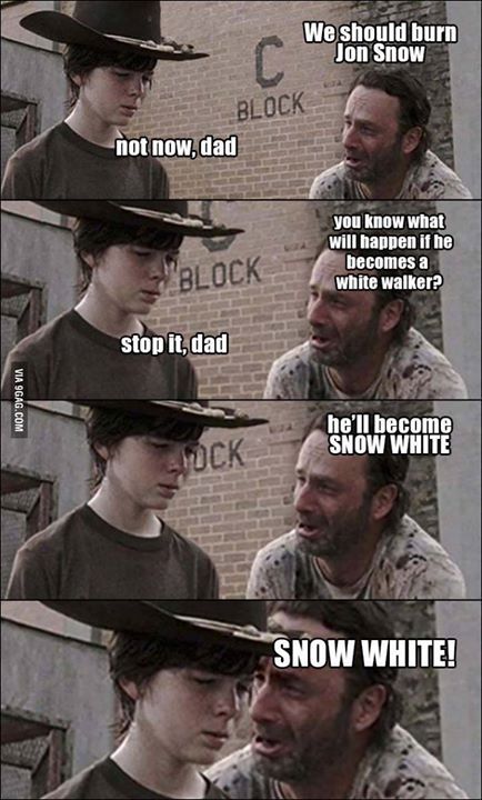 Where_is_Gendry's tweet photo. Good one Rick #twd #GameofThrones https://t.co/a70osicdvt