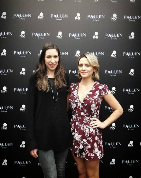 fallenportugal's tweet photo. Addison e Lauren Kate a promover o #fallenmovie hoje no Brasil!! https://t.co/OyJfVLnyBj