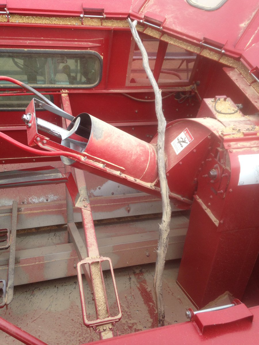 AndrewY87296210's tweet photo. #harvest16 #dirtysample might have to close sieves a bit too much big stuff getting through https://t.co/I0AVjfShdD