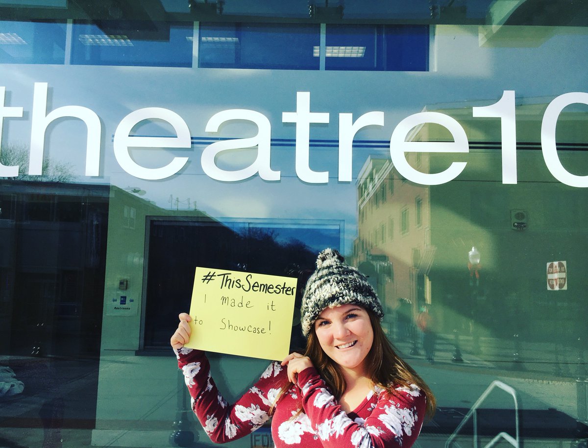 VTsopa's tweet photo. #thissemester @MPatzGill got into performance showcase! Check out performance class work M-W 7:30PM in T101! #hokiesonstage https://t.co/zp6nFG8Eoa