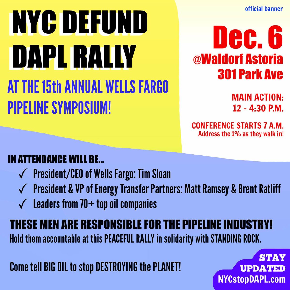 shailenewoodley's tweet photo. yesterday we had a victory. but it's FAR from over. please join us this week to show we won't back down. #NoDAPL https://t.co/q8QUXHnyHH