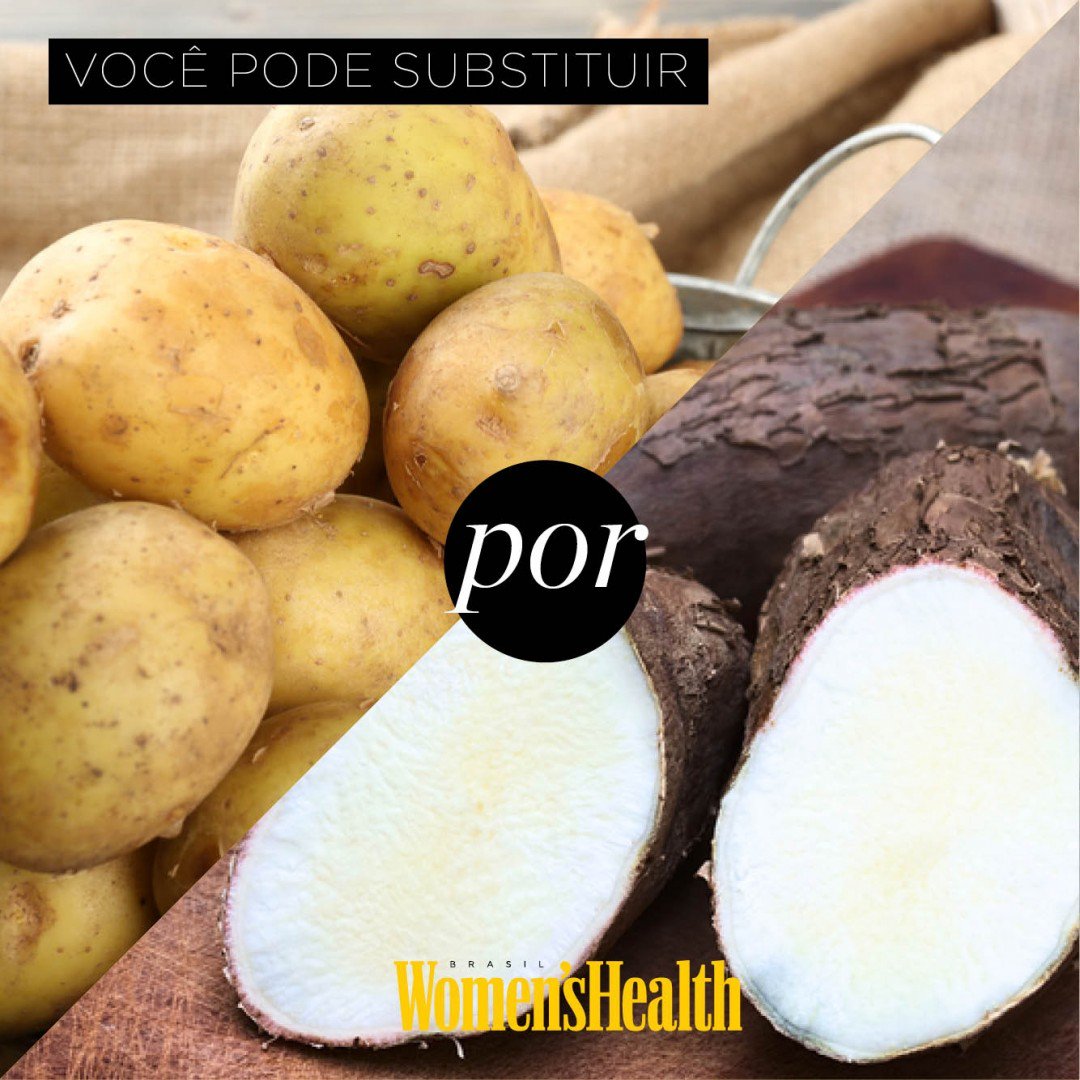 WomensHealthBR's tweet photo. Você pode substituir purê de batata por purê de mandioquinha! Essa pequena tro... https://t.co/8K1ZloOcw7 https://t.co/THq1ZjHwRb