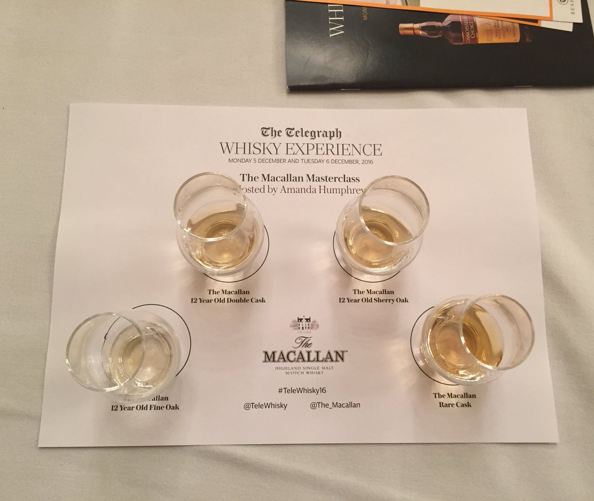 Telegraph Whisky (@telewhisky) on Twitter photo Limbering up for <a href="/The_Macallan/">The Macallan</a> masterclass with <a href="/Humphrette/">whiskysister</a> #TeleWhisky16 It's a tough life but we are resolved not to weaken Limbering up for <a href="/The_Macallan/">The Macallan</a> masterclass with <a href="/Humphrette/">whiskysister</a> #TeleWhisky16 It's a tough life but we are resolved not to weaken