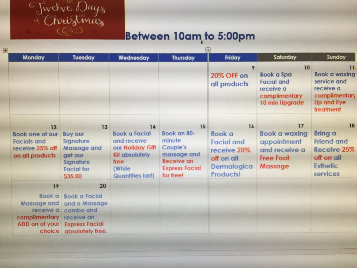 Handandstone578's tweet photo. #12daysofChristmasgiveaways#handandstone#collegestreet#massage#facials#specials#tistheseason#booknow#relaxation#spa https://t.co/gngfuAInZL