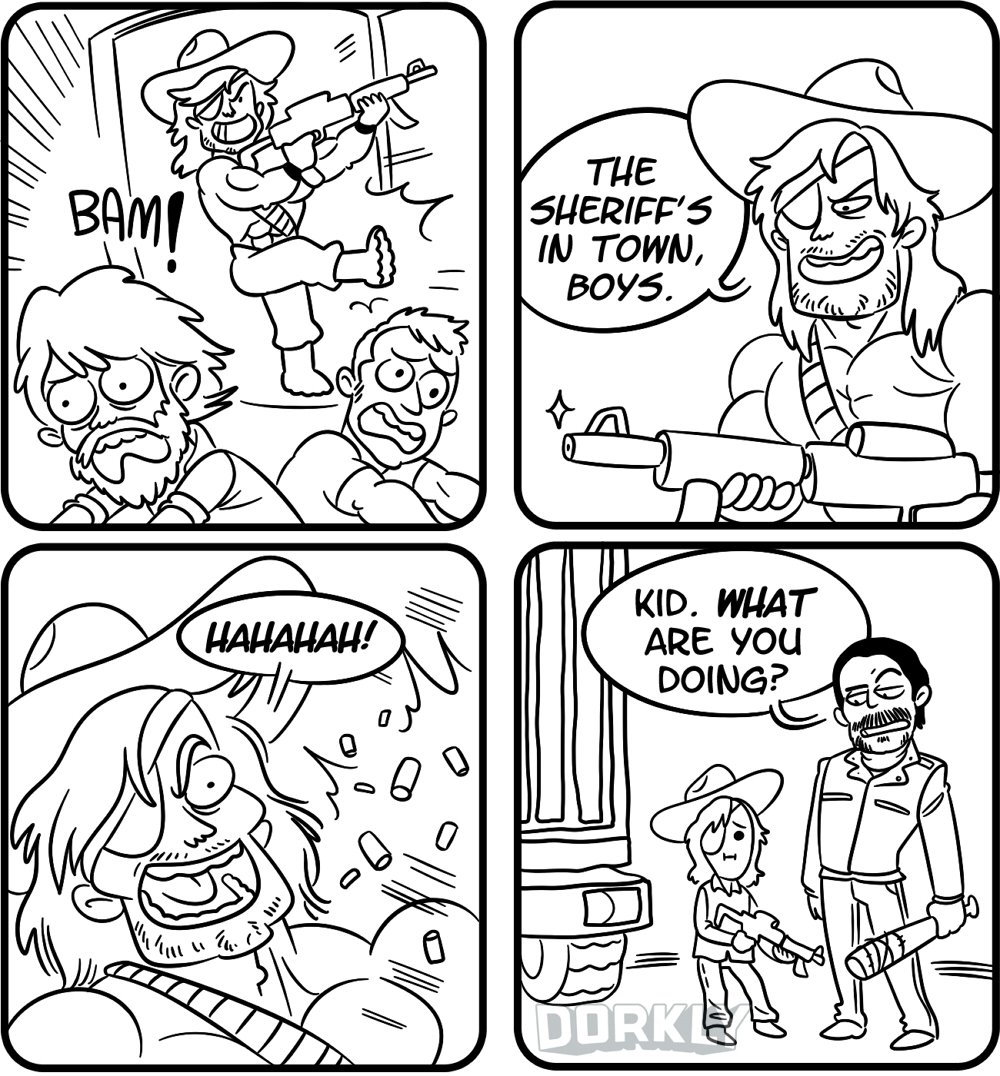 Carl you dumb dumb dorkly.com/post/81713/wal… <a href="/dorkly/">Dorkly</a> #WalkingDead