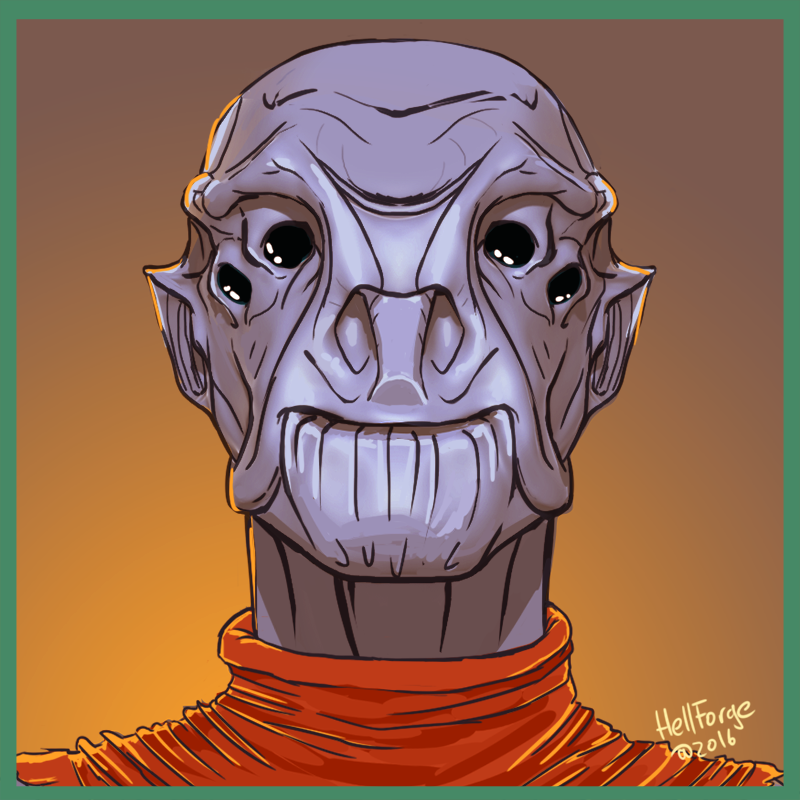 HellforgeGames's tweet image. Working on new Glattoboy alien concept. 👽 First sketch - tell us what you think ☺️🙈   #concept #conceptart #gamedev #indiegamedev #wip