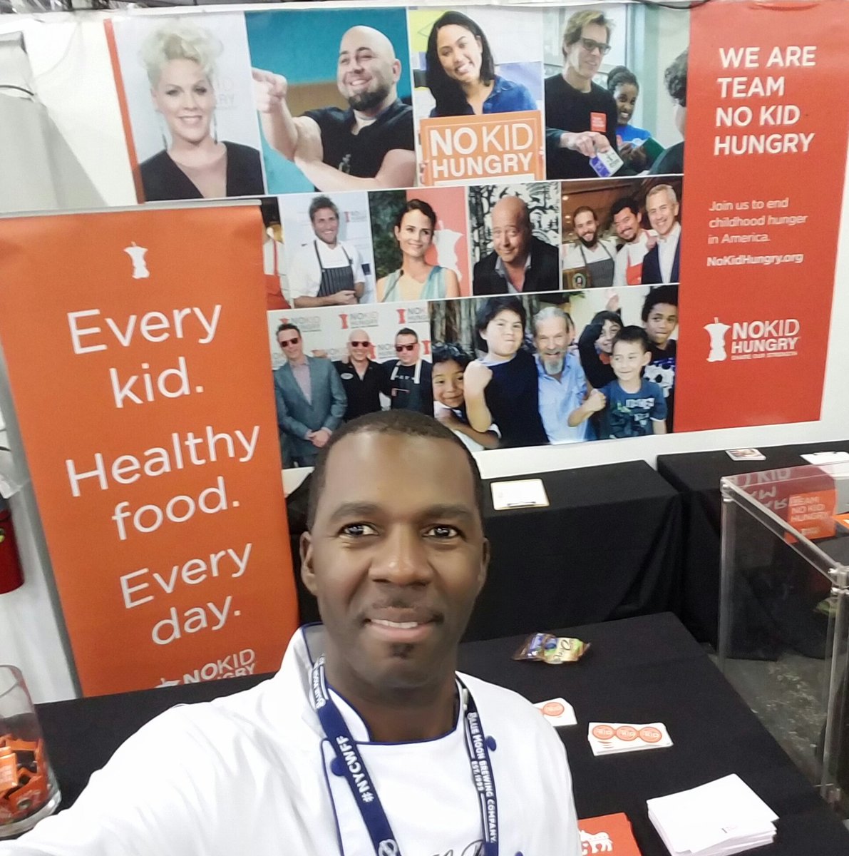 LePierreCaterer's tweet photo. Are you supporting a cause? No better time than now to do something for someone other than yourself. @nokidhungry https://t.co/vf25wey3or