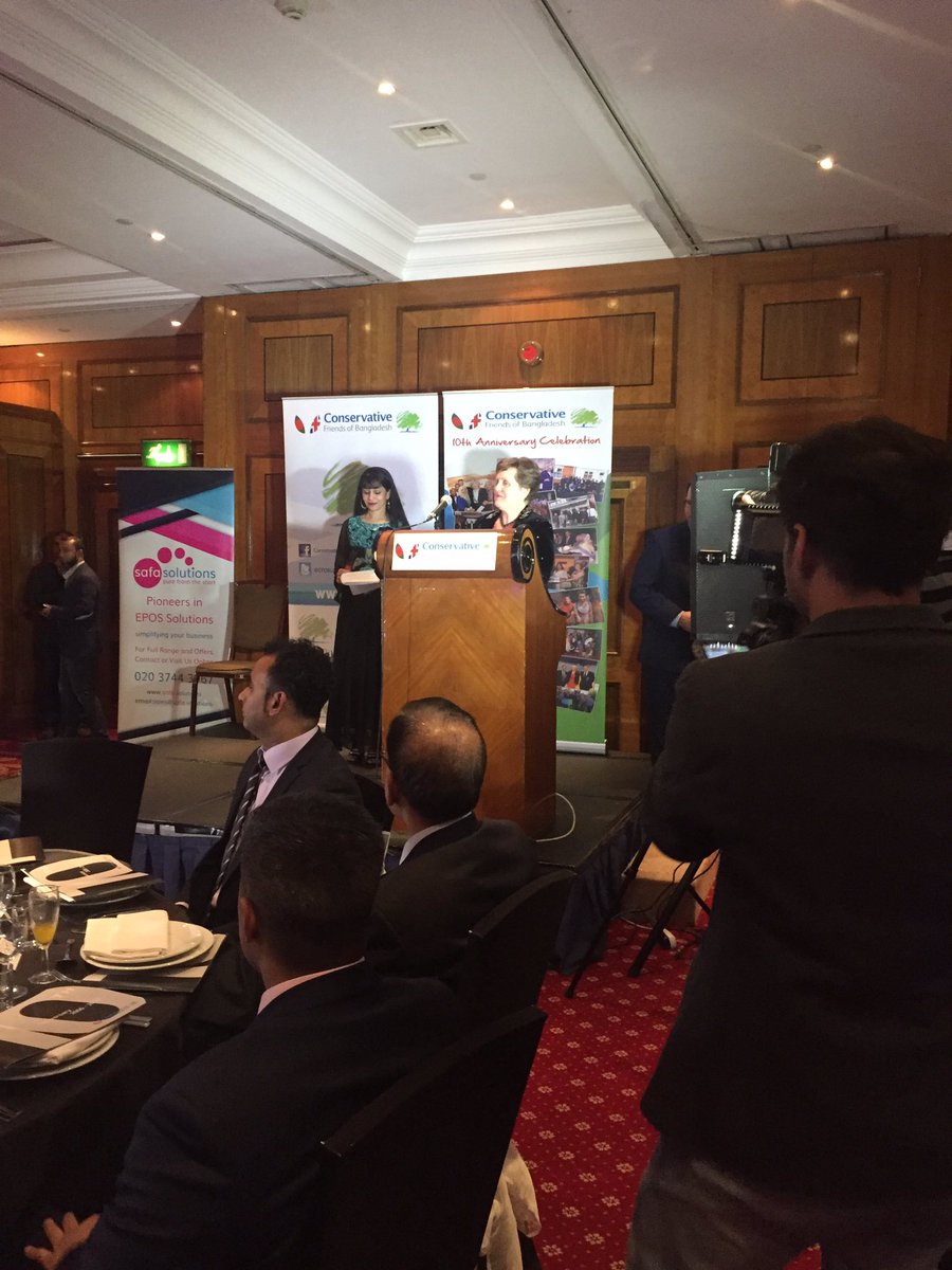 CFOBUK's tweet photo. @anthea_mcintyre praising CFOB members at the #cfob10 dinner https://t.co/m7WiF5pnDK