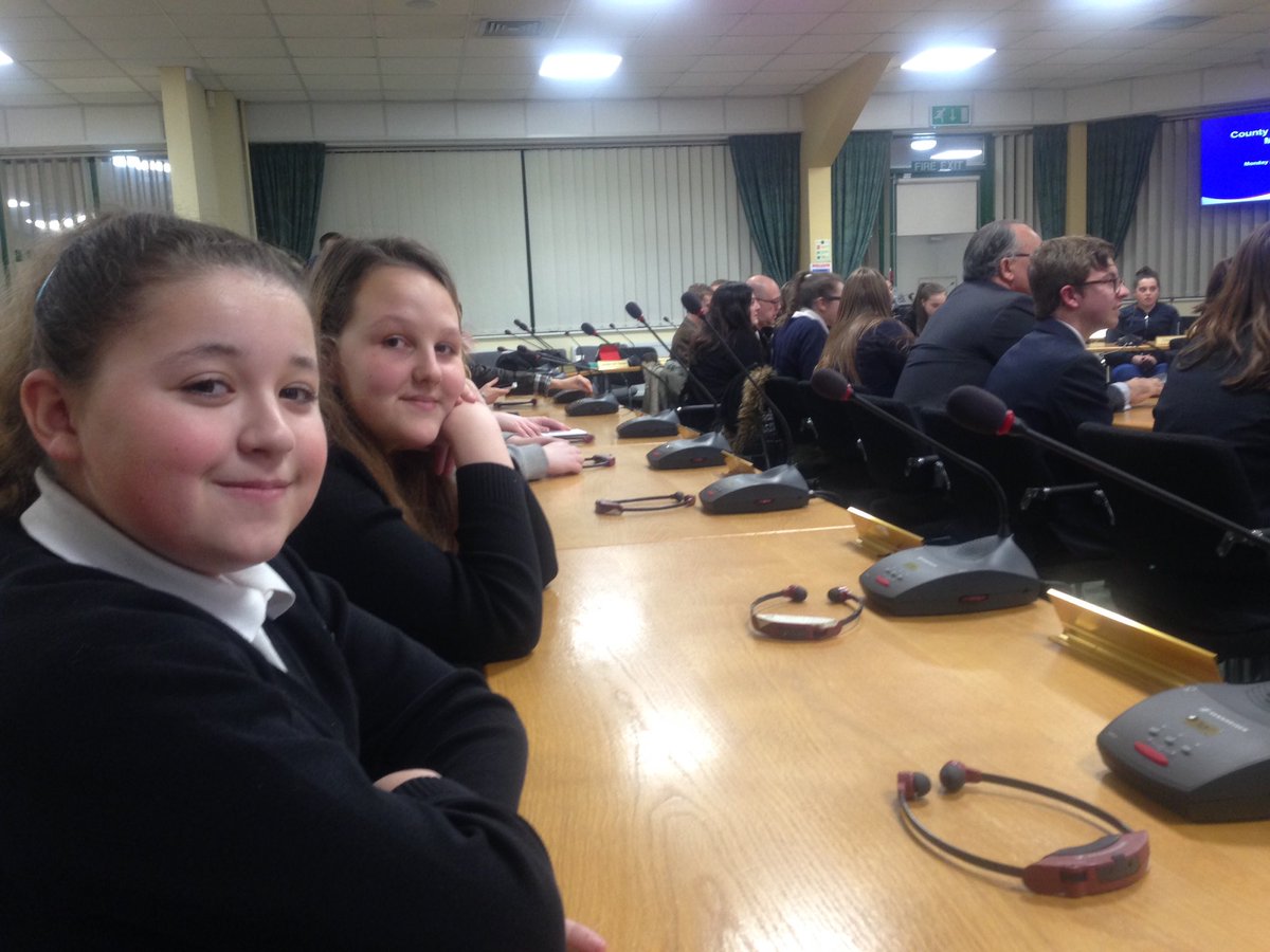 PHS_PupilPar's tweet photo. FD and DW representing @PontypriddHS at the RCT Youth Forum this evening. https://t.co/cUAE0Mrf8S