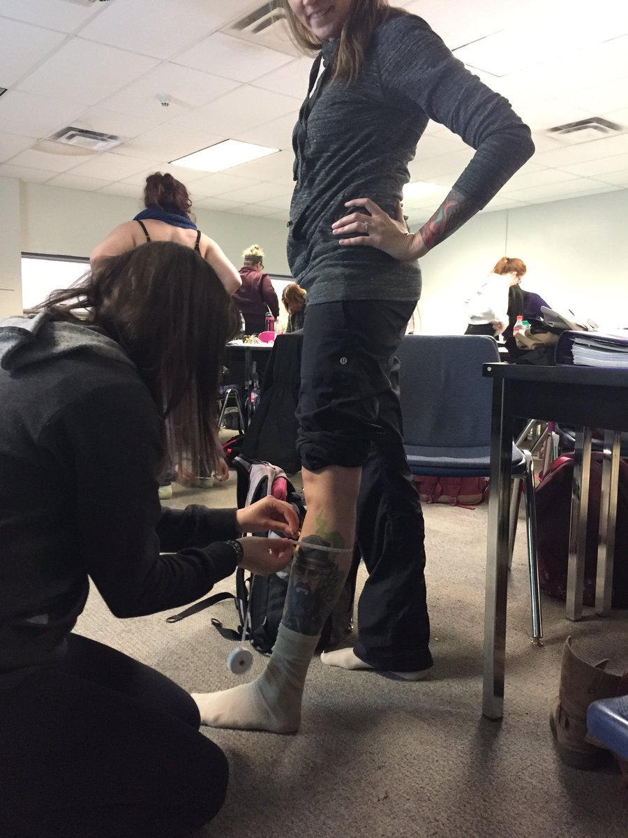 PharmTechProg's tweet photo. A big thank you to Liat Erlich from Jobst &amp; BSN Medical for coming in &amp; certifying us in gradient compression products! https://t.co/EVqV8eRr21