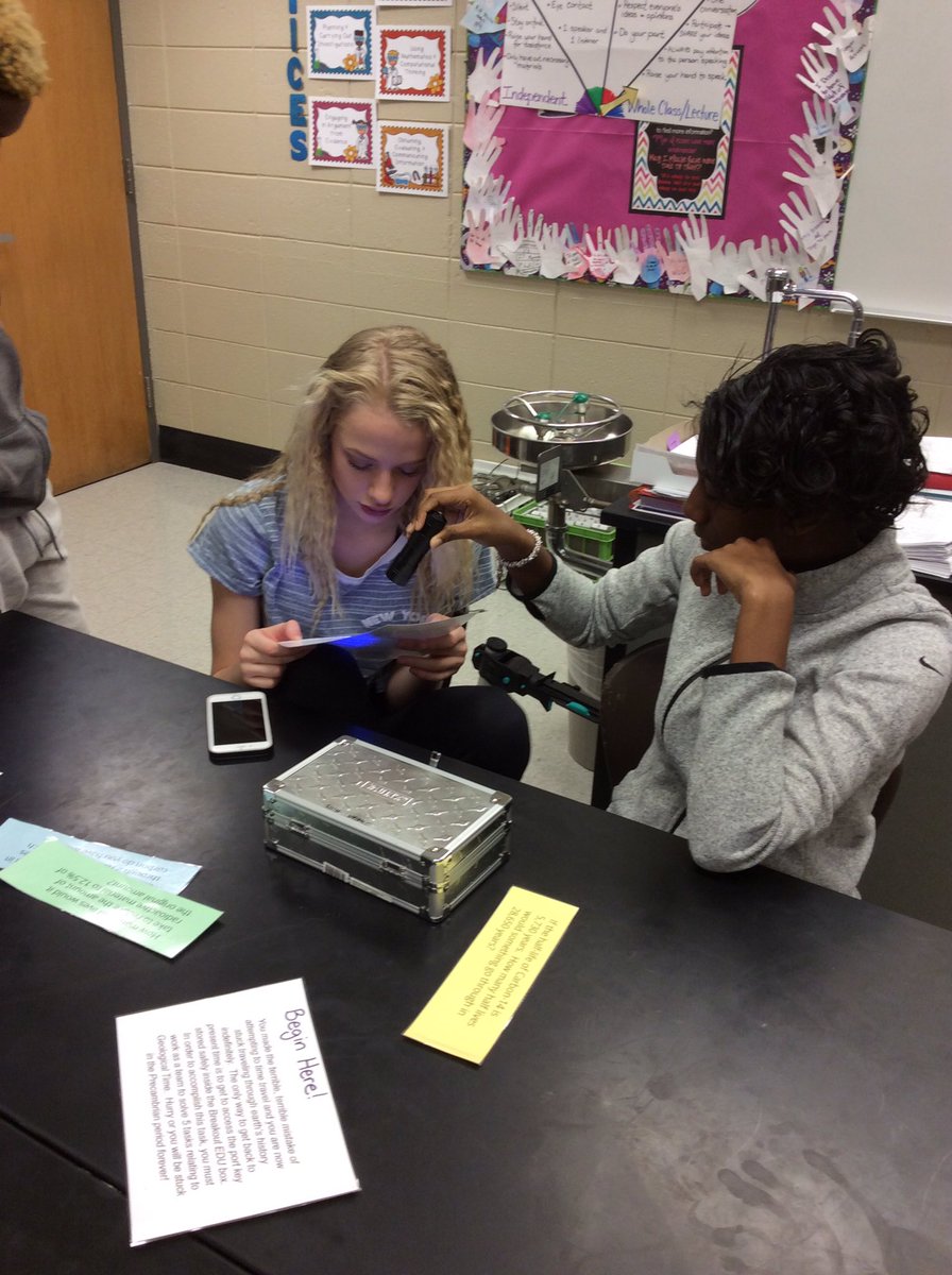 mrswilhelm512's tweet image. #breakoutedu #geologictime