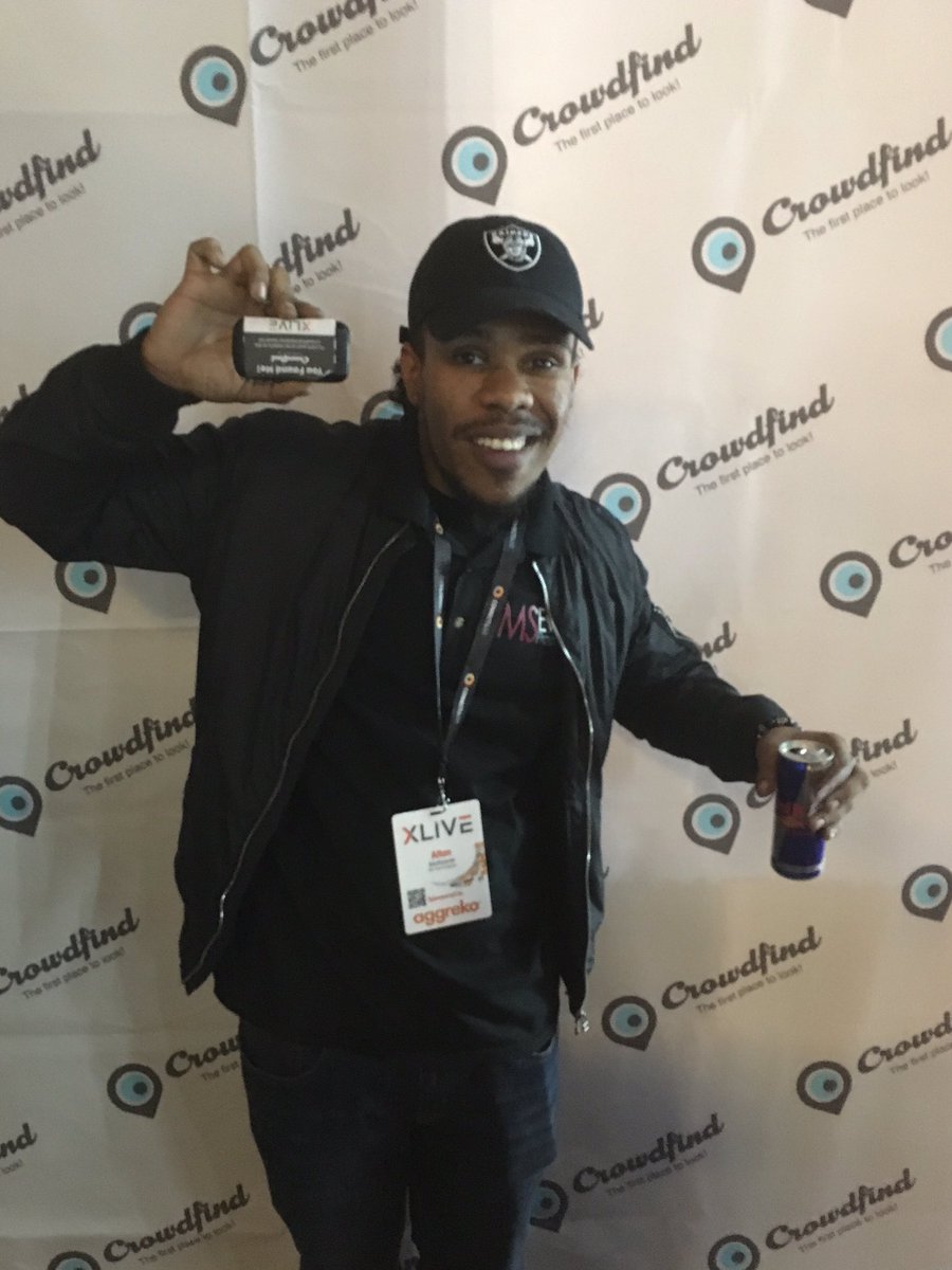 Crowdfind's tweet photo. Woo hoo! We have our first Crowdfind Hero at #XLive2016 Keep an eye out for lost items with the Crowdfind logo. We have prizes for finders https://t.co/Ow91xmYW7c