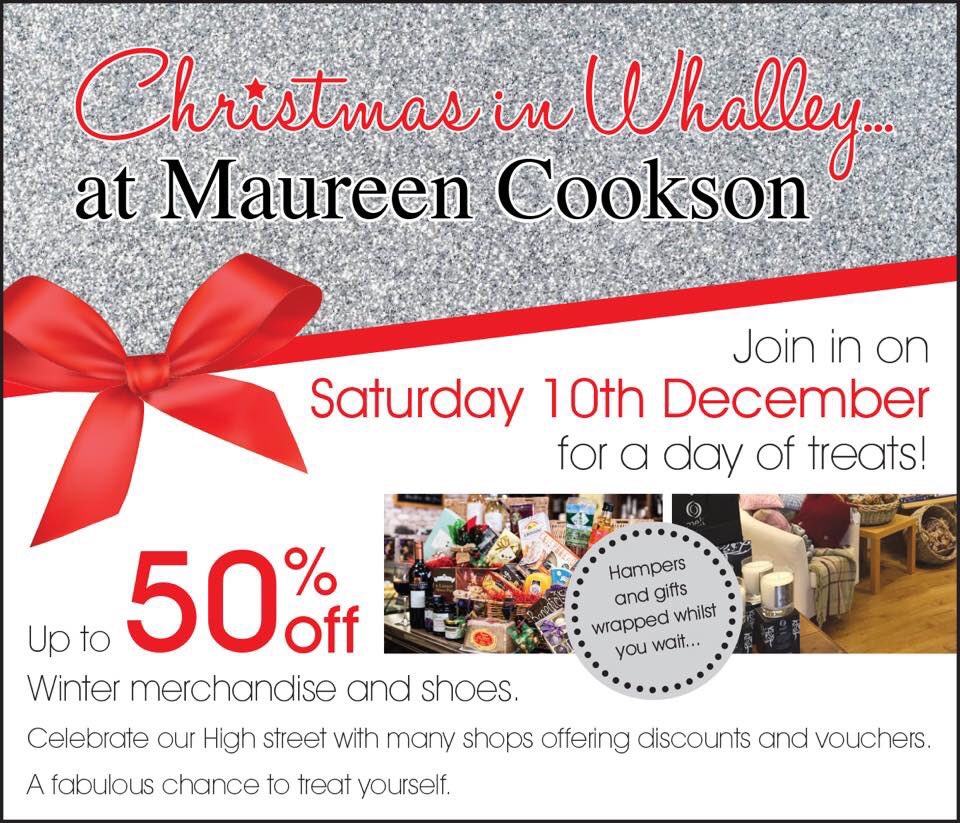 LoveWhalley's tweet photo. More reasons to do all your Christmas shopping in #Whalley https://t.co/FHYqqId6dH