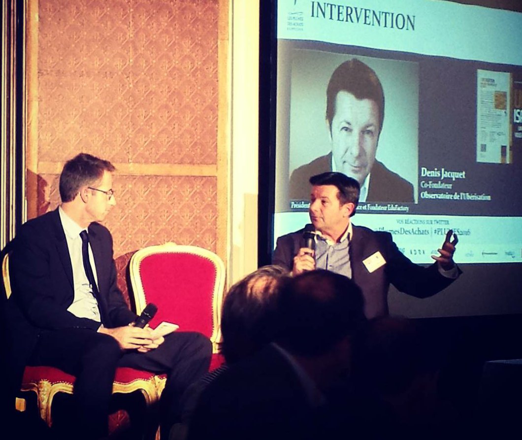 #uberisation et achats aux <a href="/PlumesDesAchats/">Plumes des Achats</a> avec <a href="/DenisJacquet/">Denis Jacquet</a>