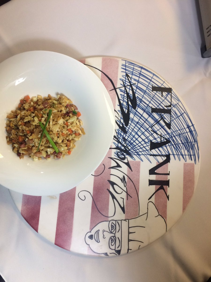 DishItOut_MCCC's tweet photo. DIO Fact 4: This serving plate was actually made by one of our guest Chefs for Chef Benowitz! https://t.co/1ZOtkbmqsq