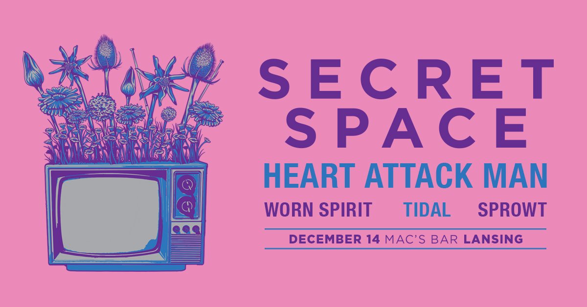 Fusion Shows (@fusionshows) on Twitter photo .<a href="/sprowtmusic/">Sprowt</a> joins <a href="/secretspace/">Secret Space</a> & <a href="/HeartAttackMane/">HEART ATTACK MAN</a> at Mac's on 12/14!
Check their video for "A Fair Affair" - youtu.be/m-d0L1WwHjE .<a href="/sprowtmusic/">Sprowt</a> joins <a href="/secretspace/">Secret Space</a> & <a href="/HeartAttackMane/">HEART ATTACK MAN</a> at Mac's on 12/14!
Check their video for "A Fair Affair" - youtu.be/m-d0L1WwHjE