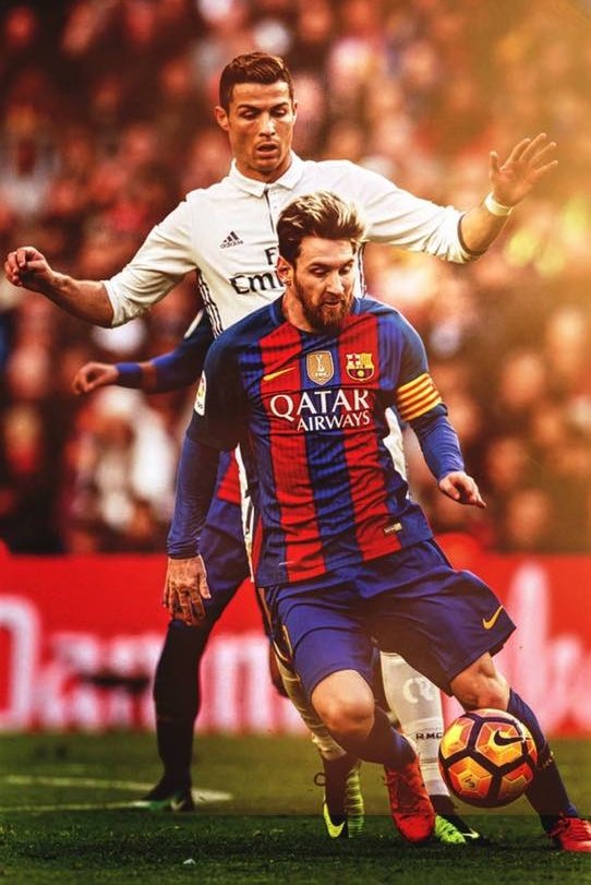 FootballFactly's tweet image. Lionel Messi + Cristiano Ronaldo:

Games: 1,269 👊
Goals: 982 ⚽️
Trophies: 47 🏆
Ballon D' Ors: 8 🏅

Legends of the game 🙌